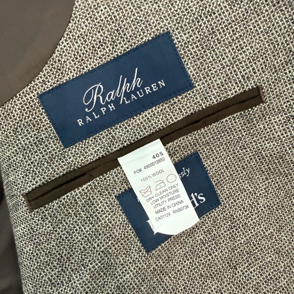 Mens Brown Ralph Lauren Blazer - Picture 3 of 4